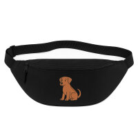 Bauchtasche Rhodesian Ridgeback Comic Ridgey 2,5 Liter Black