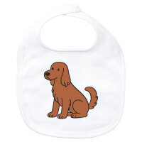 Baby Lätzchen Irish Setter Comic Iri Klettverschluss