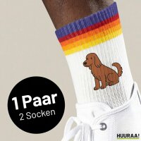 Unisex Socken Irish Setter Comic Iri Baumwolle