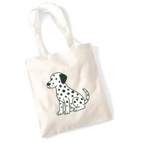 Jutebeutel Dalmatiner Comic Dotti 10 Liter