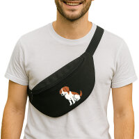 Bauchtasche Kooikerhondje Comic Kooikie 2,5 Liter Black