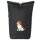 Kurierrucksack Kooikerhondje Comic Kooikie 30-44 Liter Black Melange