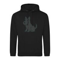 Unisex Hoodie Scottish Terrier Comic Scottie
