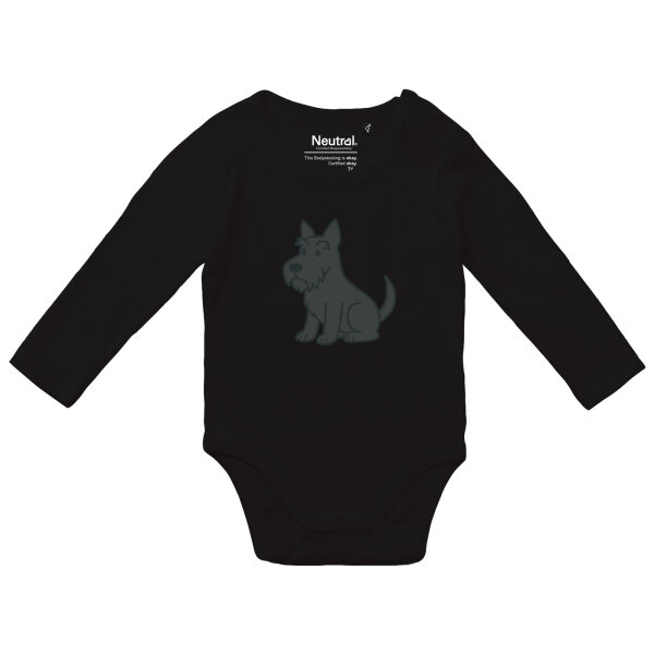 Baby Body Scottish Terrier Comic Scottie