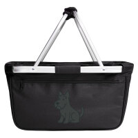Einkaufskorb faltbar Scottish Terrier Comic Scottie 20...