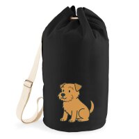 Seesack Norfolk Terrier Comic Norfi 20 Liter Black