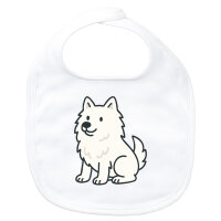 Baby L&auml;tzchen American Eskimo Dog Comic Eskie...