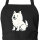 Schürze American Eskimo Dog Comic Eskie mit Taschen