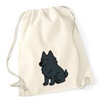 Turnbeutel Schipperke Comic Schippi 12 Liter