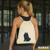 Turnbeutel Schipperke Comic Schippi 12 Liter