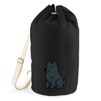 Seesack Schipperke Comic Schippi 20 Liter Black