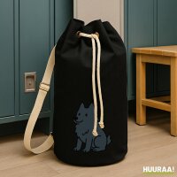 Seesack Schipperke Comic Schippi 20 Liter Black