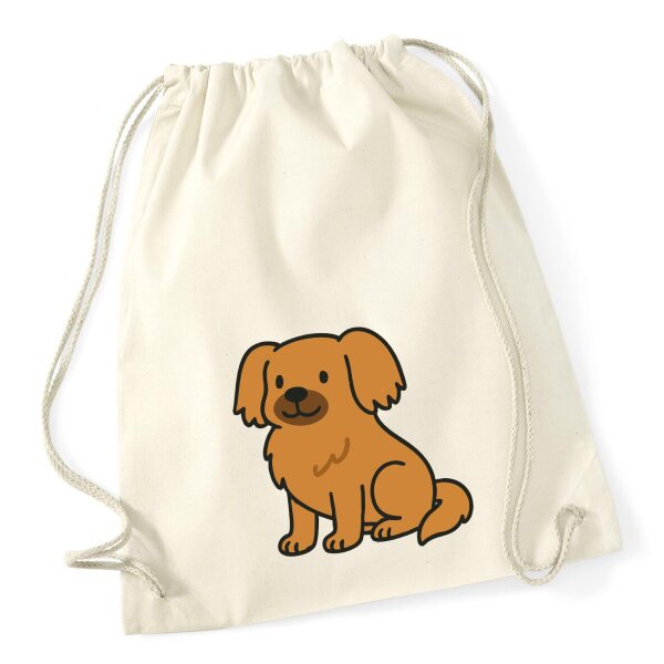 Turnbeutel Tibet Spaniel Comic Tibbie 12 Liter