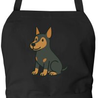 Sch&uuml;rze Pinscher Comic Pinschi
