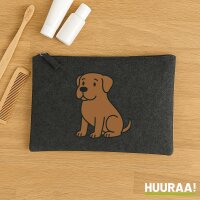 Kulturbeutel Boerboel Comic Boeri 1 Liter Charcoal