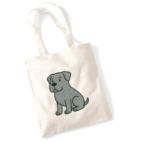 Jutebeutel Cane Corso Comic Corsi 10 Liter