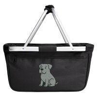 Einkaufskorb faltbar Cane Corso Comic Corsi 20 Liter Black