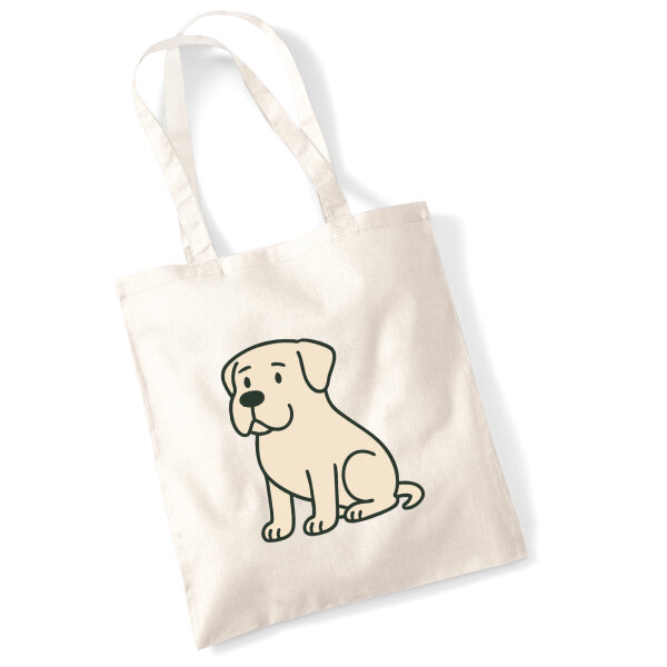 Jutebeutel Mastiff Comic Masti 10 Liter