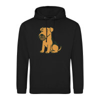 Unisex Hoodie Airedale Terrier Comic Dale