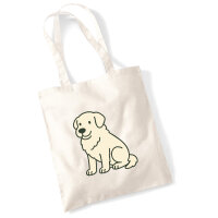 Jutebeutel Maremmano Abruzzese Comic Maremmi 10 Liter