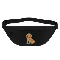 Bauchtasche Lagotto Romagnolo Comic Lagotti 2,5 Liter Black