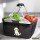 Einkaufskorb faltbar Cavapoo Comic Caviepoo 20 Liter Black