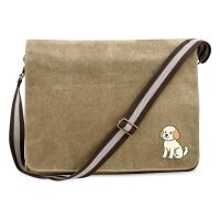 Umhängetasche Cavapoo Comic Caviepoo 14 Liter