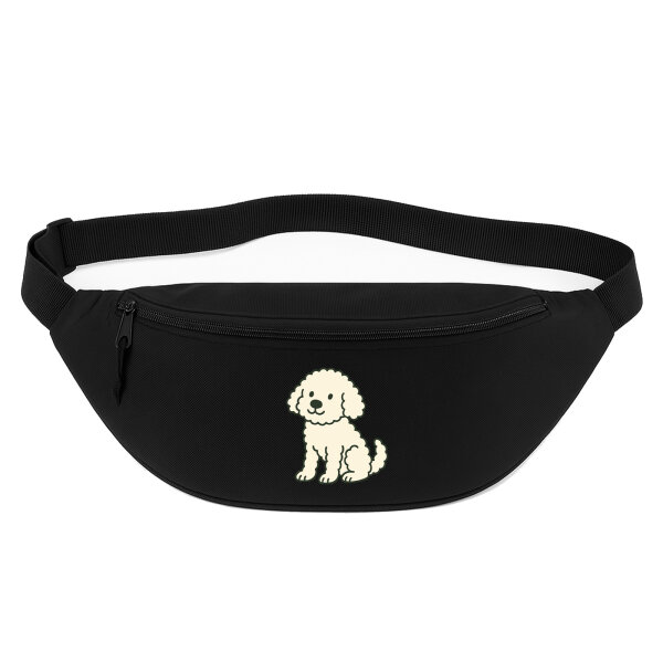 Bauchtasche Maltipoo Comic Malti 2,5 Liter Black