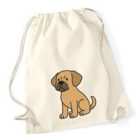 Turnbeutel Puggle Comic Puggy 12 Liter