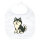 Baby Lätzchen Pomsky Comic PomPom Klettverschluss