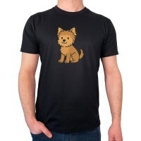 Herren T-Shirt Yorkipoo Comic Yorkiepoo