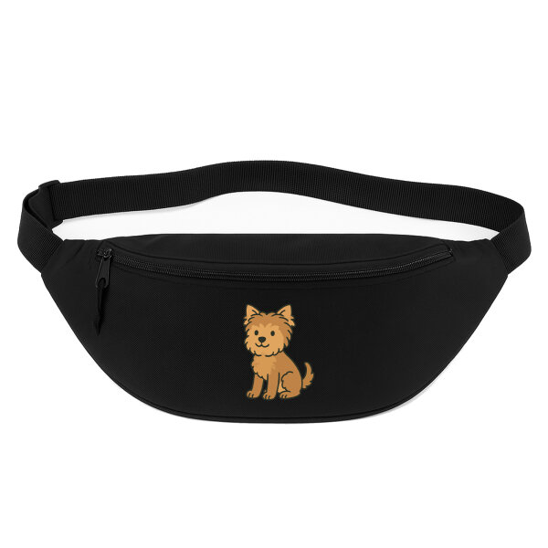 Bauchtasche Yorkipoo Comic Yorkiepoo 2,5 Liter Black