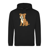 Unisex Hoodie American Pit Bull Terrier Comic Pitty