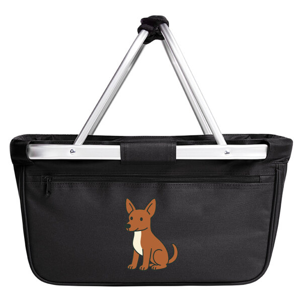Einkaufskorb faltbar Podenco Comic Poddi 20 Liter Black