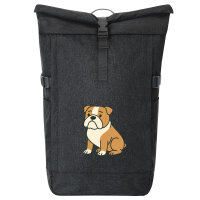 Kurierrucksack English Bulldog Comic Bully 30-44 Liter...