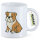 Kaffeetasse English Bulldog Comic Bully 330ml