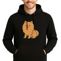 Unisex Hoodie Zwergspitz Comic Pomeranian
