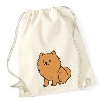 Turnbeutel Zwergspitz Comic Pomeranian 12 Liter