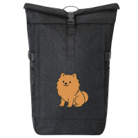 Kurierrucksack Zwergspitz Comic Pomeranian 30-44 Liter...