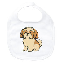 Baby L&auml;tzchen Shih Tzu Comic Shishi Klettverschluss