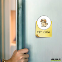 Magnet Shih Tzu Comic Shishi 59mm Kühlschrankmagnet