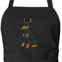 Sch&uuml;rze Dobermann Comic Dobi