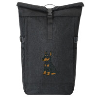 Kurierrucksack Dobermann Comic Dobi 30-44 Liter Black...