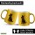 Glitzertasse Dobermann Comic Dobi 330ml