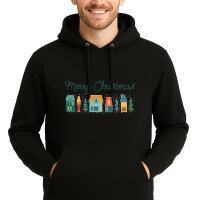 Unisex Hoodie Merry Christmas Weihnachtsdorf