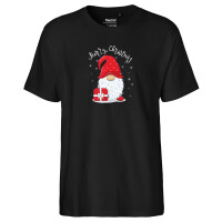Herren T-Shirt Merry Christmas Wichtel