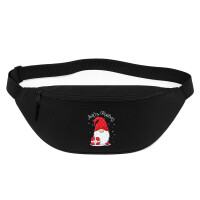 Bauchtasche Merry Christmas Wichtel 2,5 Liter Black