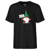Herren T-Shirt Wichtel Merry Christmas