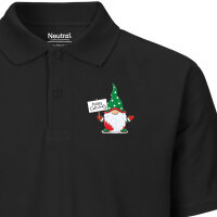 Herren Polo Shirt Wichtel Merry Christmas