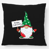 Kissen Wichtel Merry Christmas 40x40cm